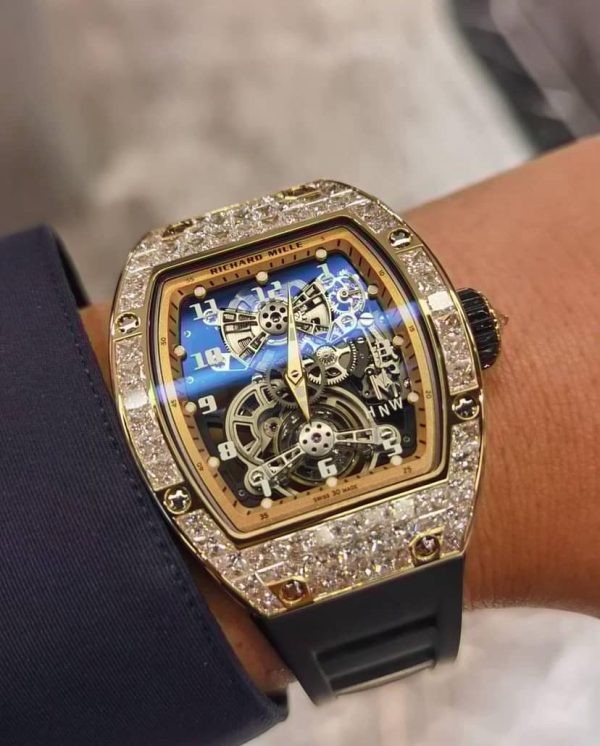 Richard Mille RM 17-01 Tourbillon Diamonds Rose Gold
